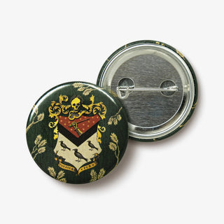 Badge Tapisserie Black Blason Famille -  La boutique Aux 2 Balais