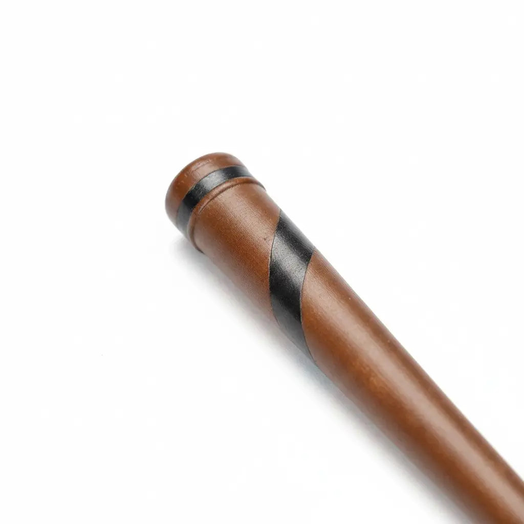 La boutique Aux 2 Balais Baguette Lavande Brown en résine marron et beige, réplique de collection Harry Potter.