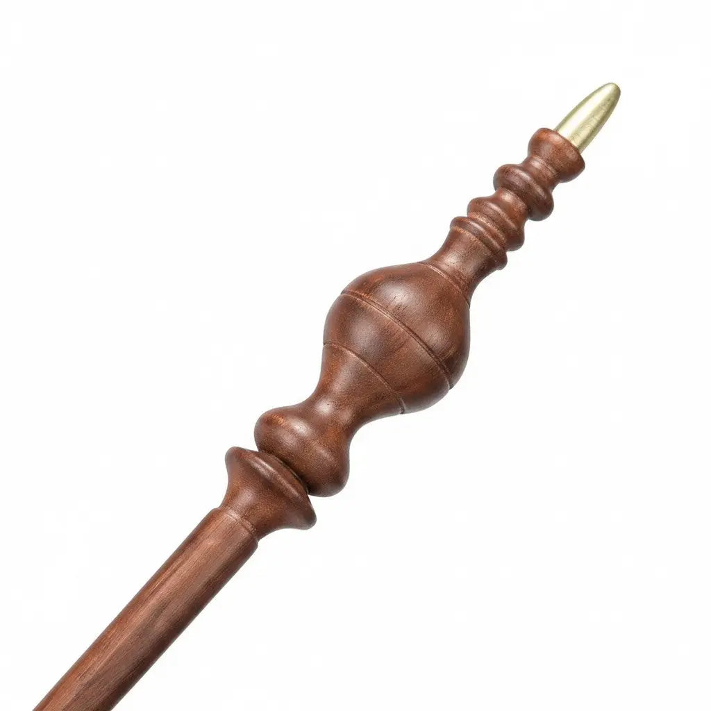 La boutique Aux 2 Balais : Baguette Minerva McGonagall en résine imitation bois de sapin, 40 cm, avec boîte de collection.