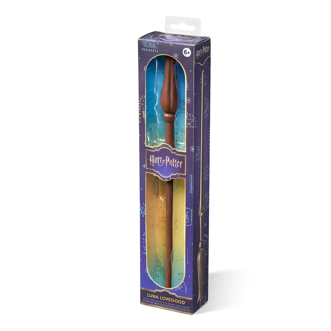 Baguette magique enfant Luna Lovegood PVC 30cm Noble Collection licence WB Harry Potter