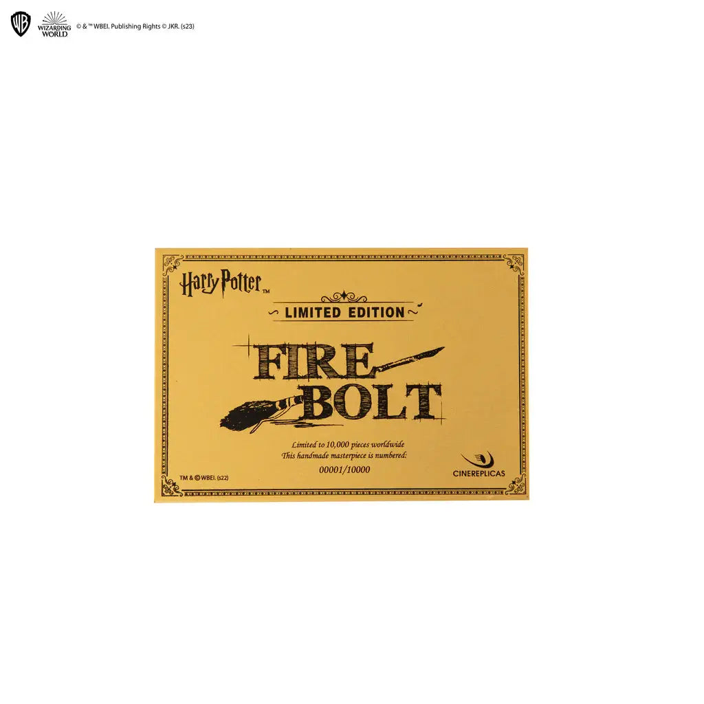 Balai Eclair de Feu Edition Numérotée -  La boutique Aux 2 Balais