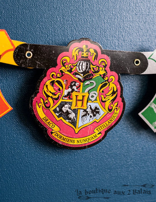 Bannière Happy Birthday Harry Potter – 182 cm Maison Poudlard