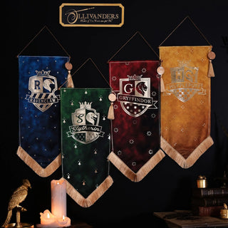 Bannière étendard Poufsouffle - Harry Potter -  La boutique Aux 2 Balais