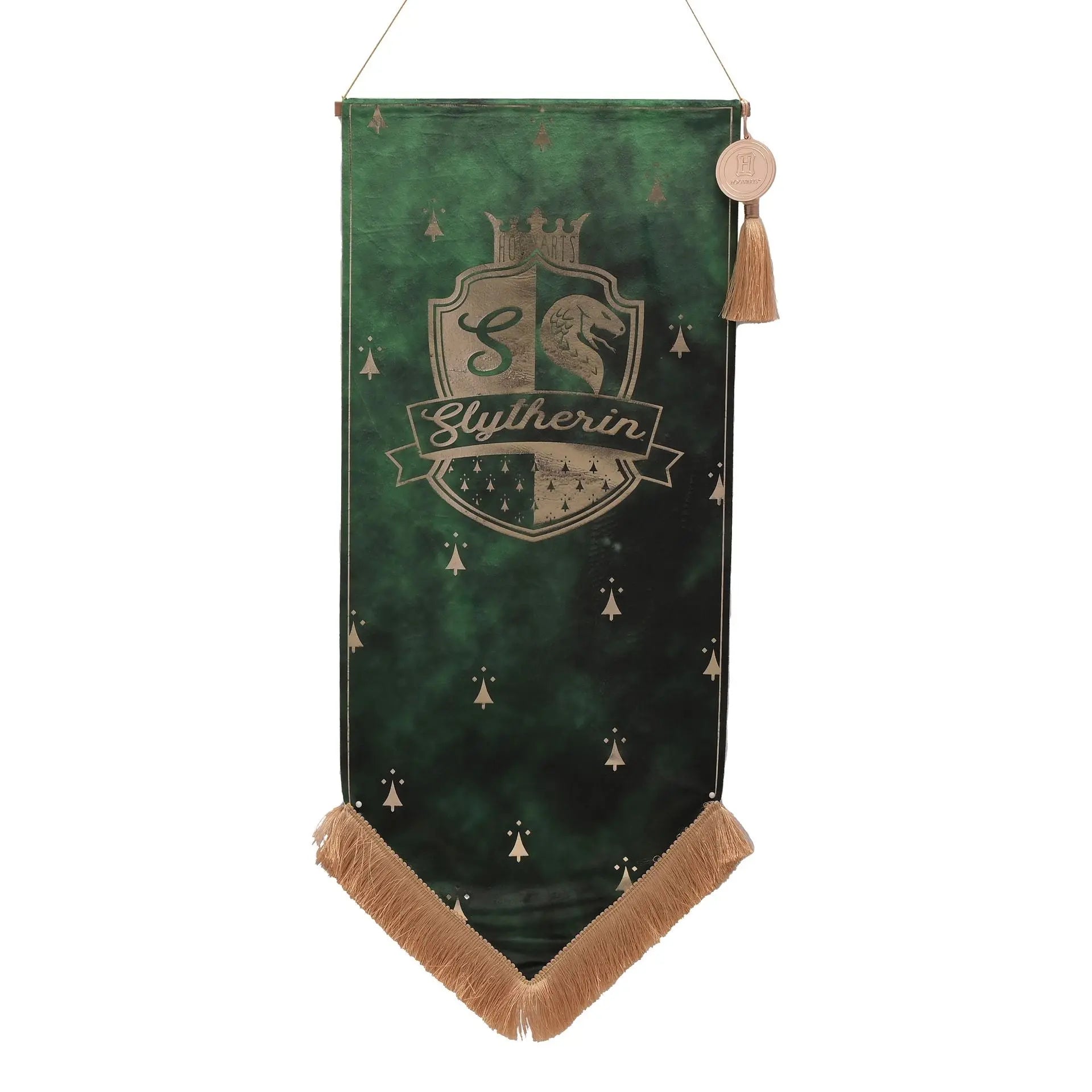 Bannière étendard Serpentard - Harry Potter -  La boutique Aux 2 Balais