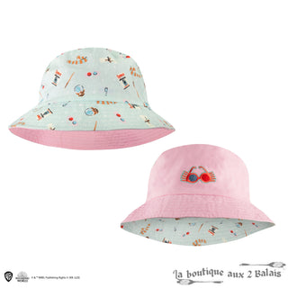 Bob réversible Luna Lovegood – bob unisexe 60 cm coton