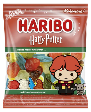 Bonbon Harry Potter Haribo Edition Ron Weasley -  La boutique Aux 2 Balais
