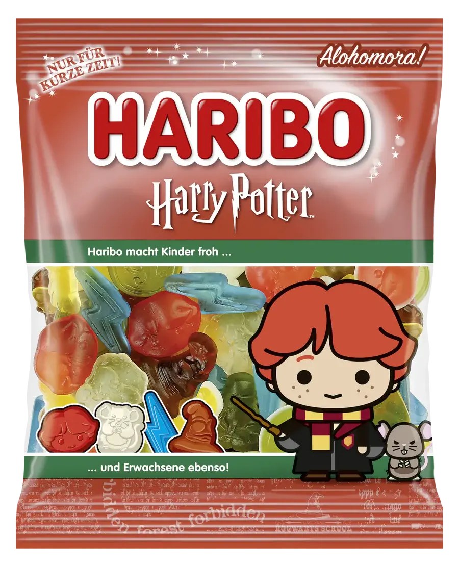 Bonbon Harry Potter Haribo Edition Ron Weasley -  La boutique Aux 2 Balais