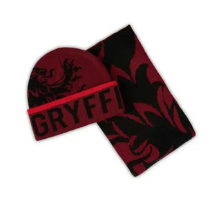 Bonnet + Echarpe Gryffondor -  La boutique Aux 2 Balais