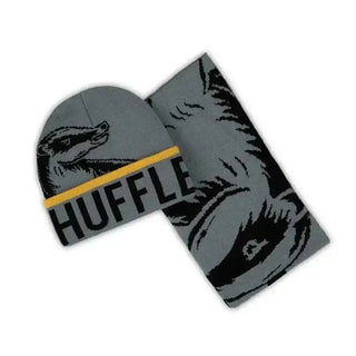 Bonnet + Echarpe Poufsouffle -  La boutique Aux 2 Balais