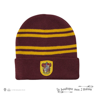 Bonnet & Gants Tactiles Gryffondor Enfants – Acrylique doux