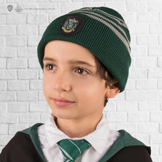 Bonnet & gants tactiles Serpentard enfant Harry Potter -  La boutique Aux 2 Balais