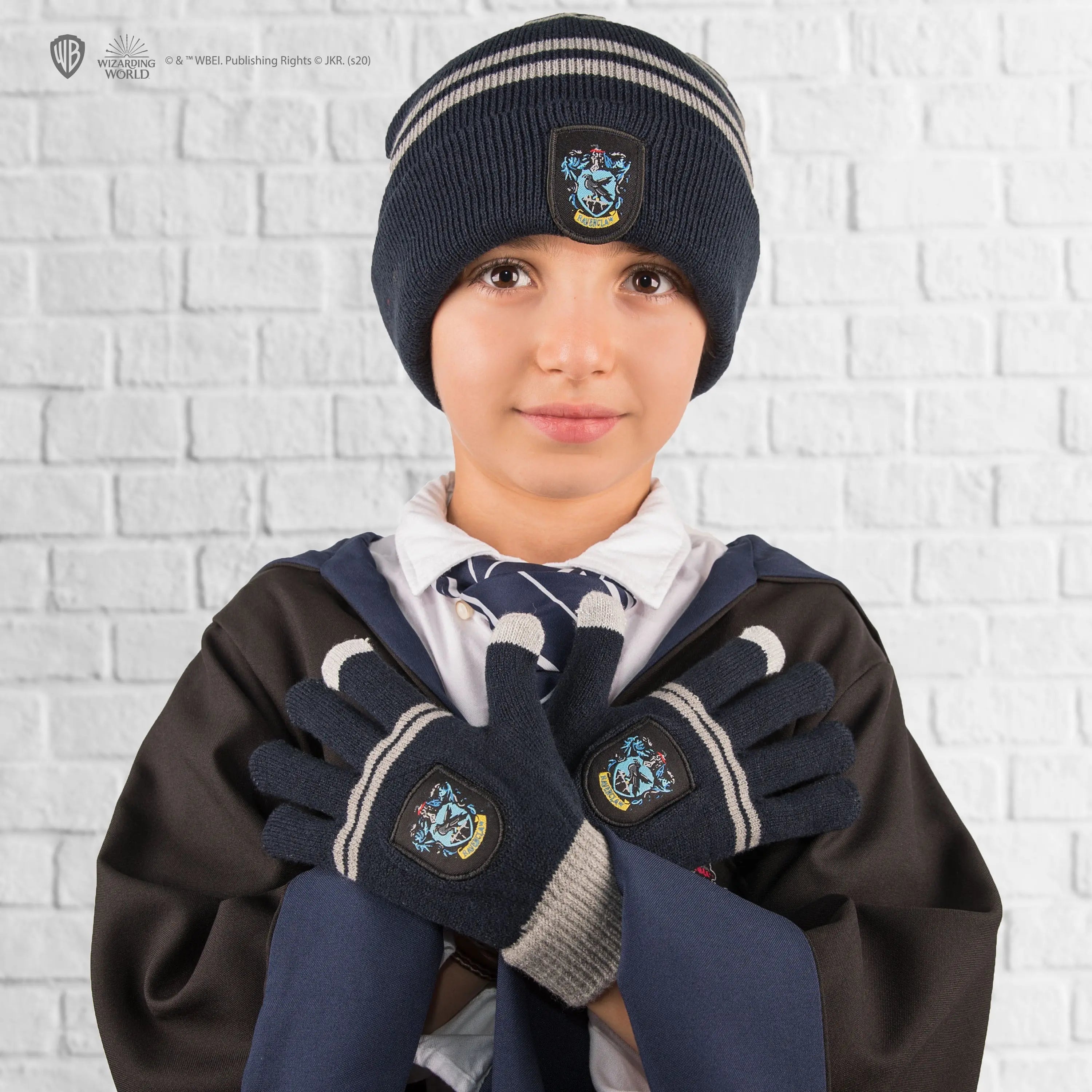 Bonnet et gants tactiles Serdaigle enfants – Harry Potter -  La boutique Aux 2 Balais