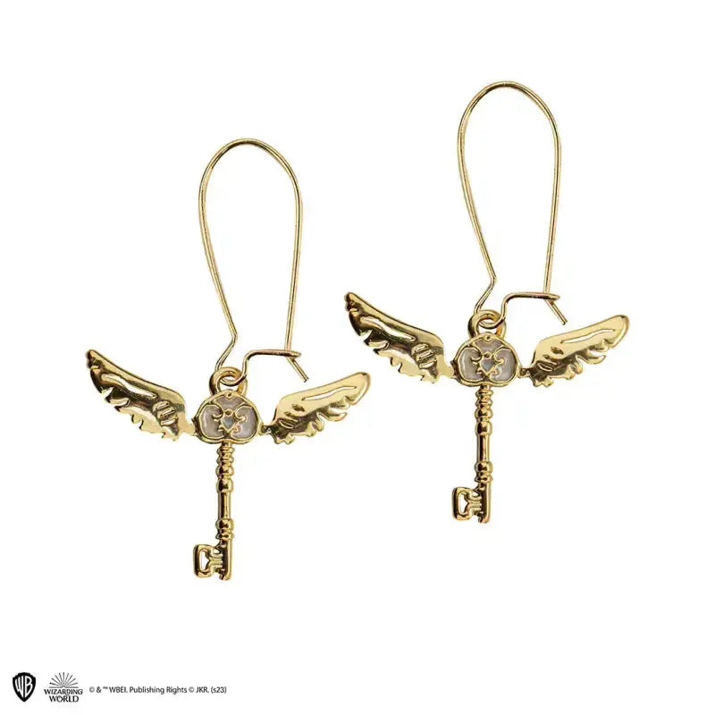 Boucles d'Oreilles Clés Volantes -  La boutique Aux 2 Balais