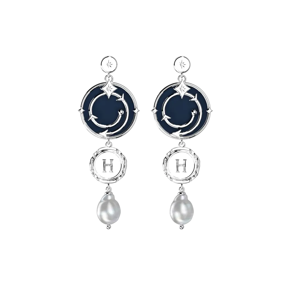 Boucles d'Oreilles Enchantement Harry Potter - Argentées