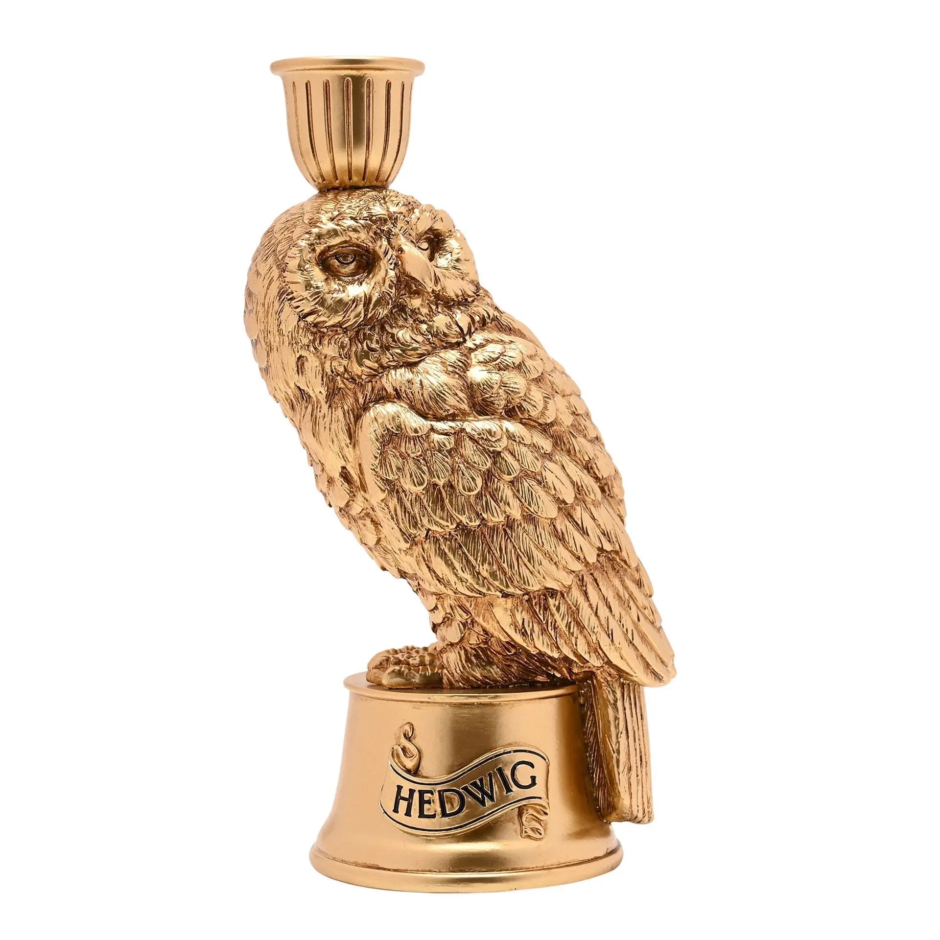 Bougeoir Doré Hedwige 23 cm