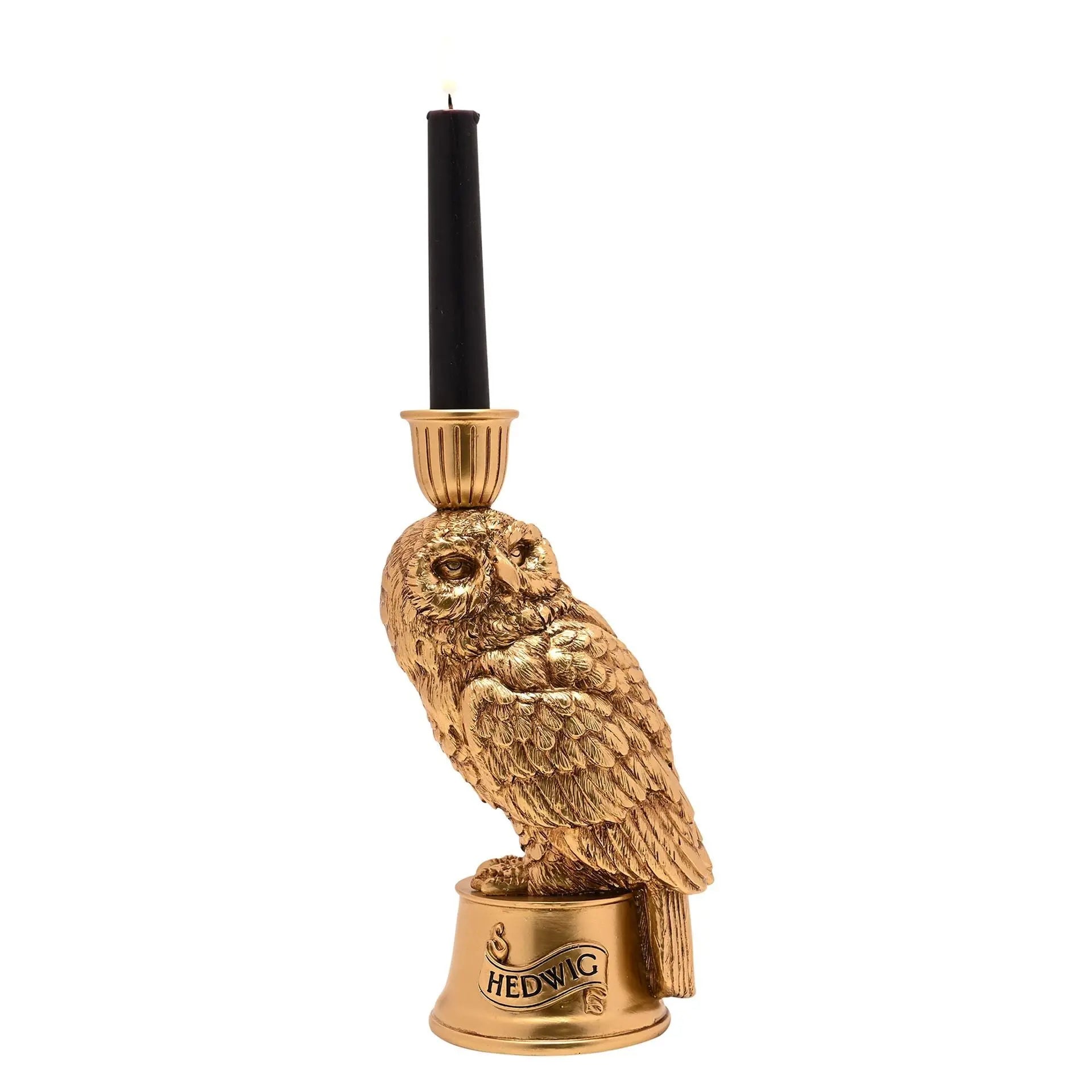 Bougeoir Doré Hedwige 23 cm