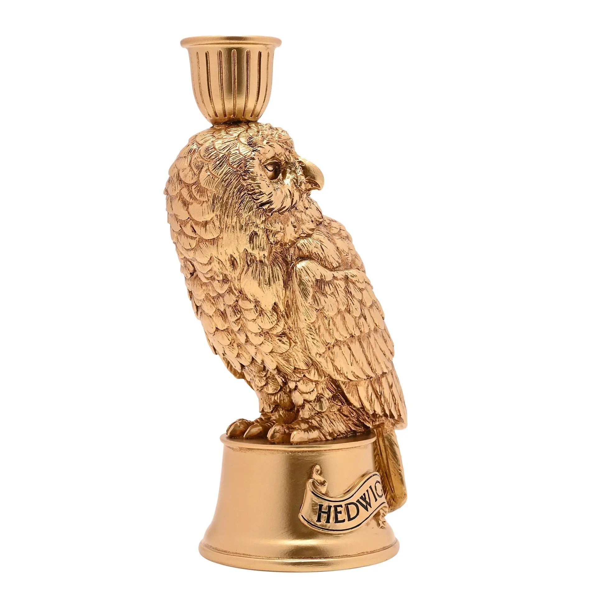 Bougeoir Doré Hedwige 23 cm