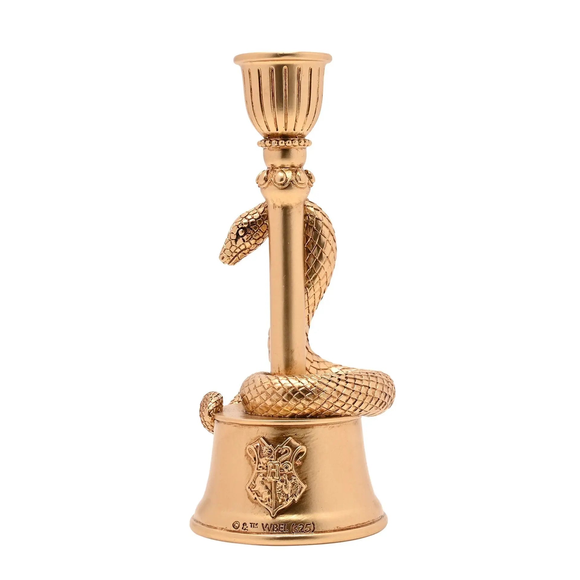 Bougeoir Doré Serpentard 21cm
