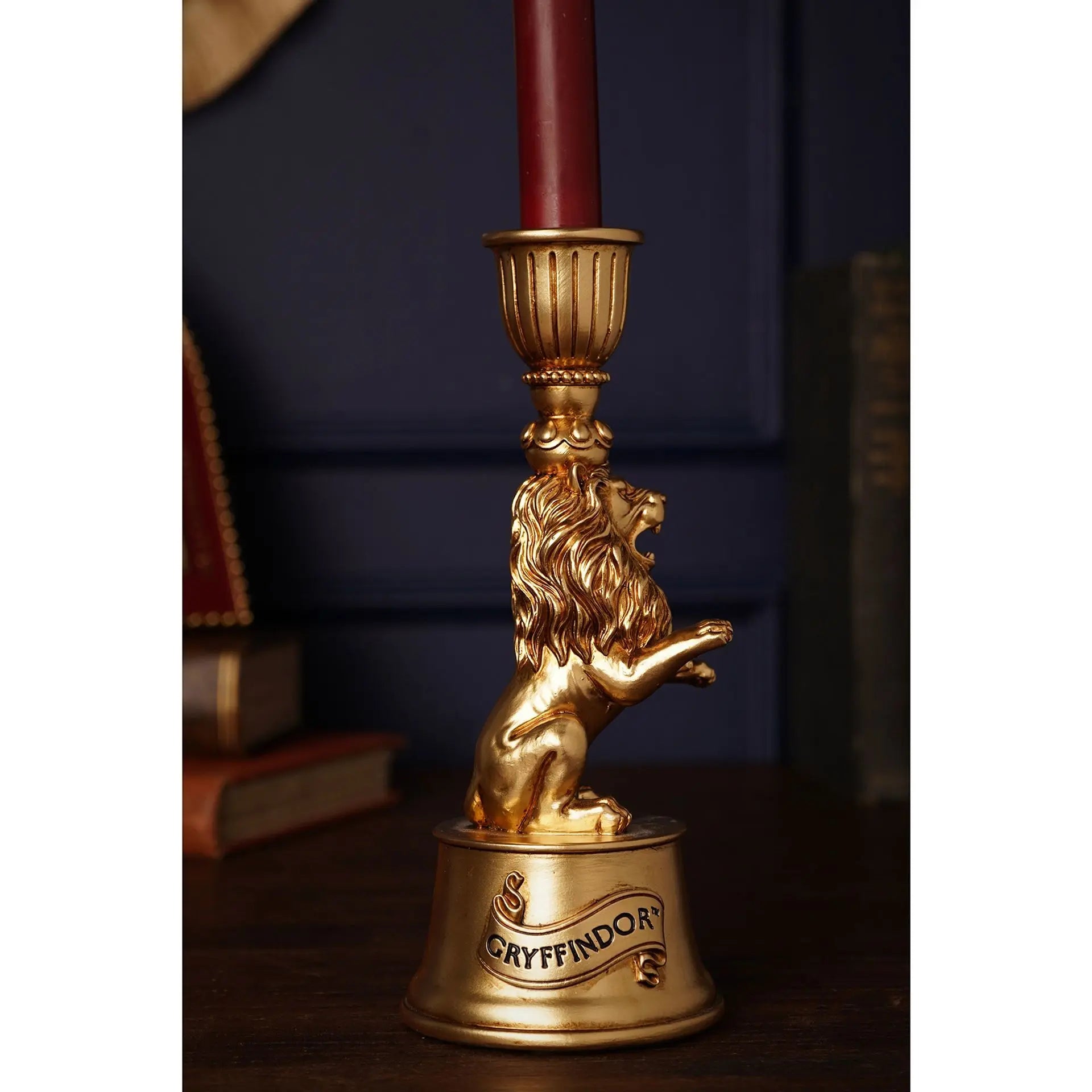 Bougeoir Doré Gryffondor 21cm