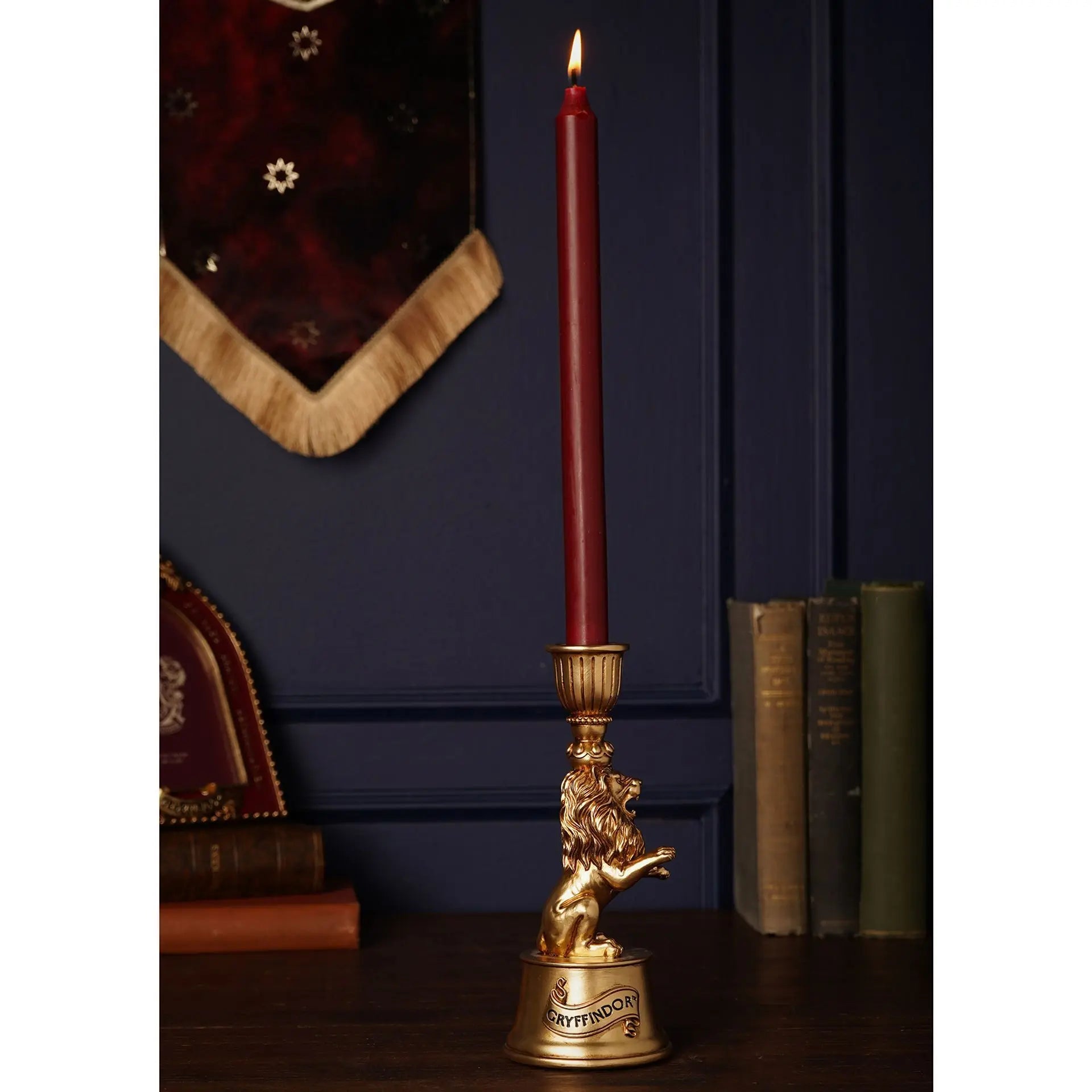 Bougeoir Doré Gryffondor 21cm