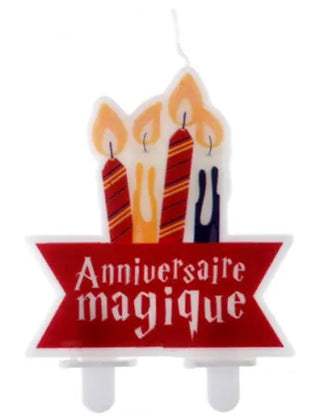Bougie anniversaire sorcier 7 cm – Déco magique gâteau enfant -  La boutique Aux 2 Balais