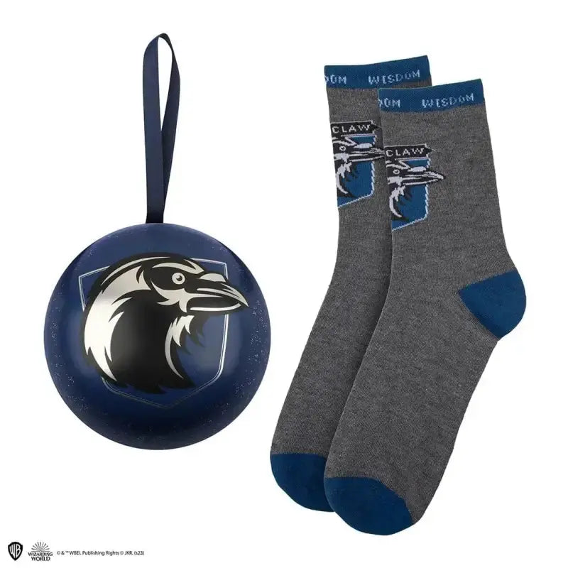 Boule de Noël Chaussettes Serdaigle -  La boutique Aux 2 Balais