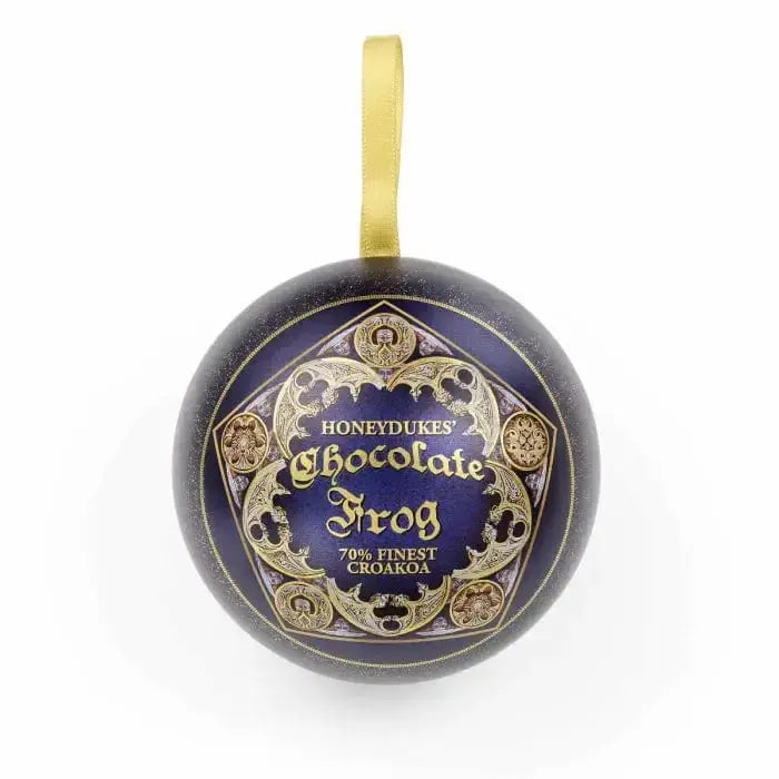 Boule de Noël Chocogrenouille -  La boutique Aux 2 Balais