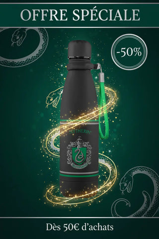 Bouteille Isotherme Serpentard 50cl -  La boutique Aux 2 Balais