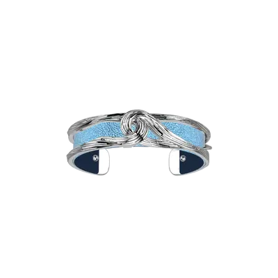 Bracelet Manchette Présage Harry Potter - Argenté - Cuir Ciel Étoilé et Marine
