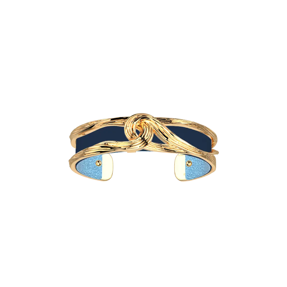 Bracelet Manchette Présage Harry Potter - Doré - Cuir Ciel Étoilé et Marine