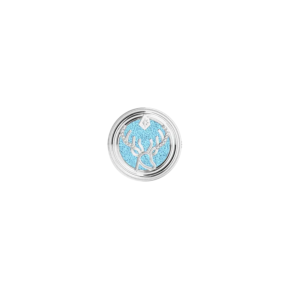 Broche Patronus Cerf Harry Potter - Argentée