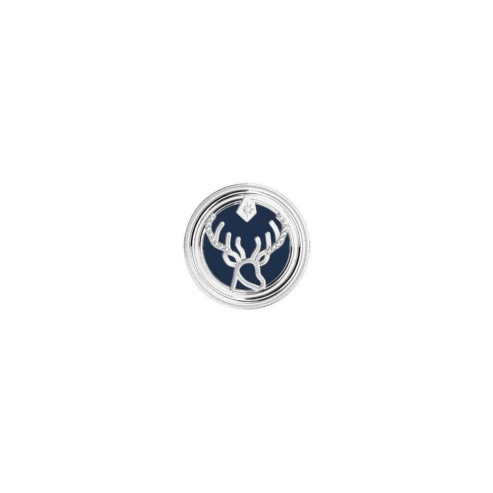 Broche Patronus Cerf Harry Potter - Argentée