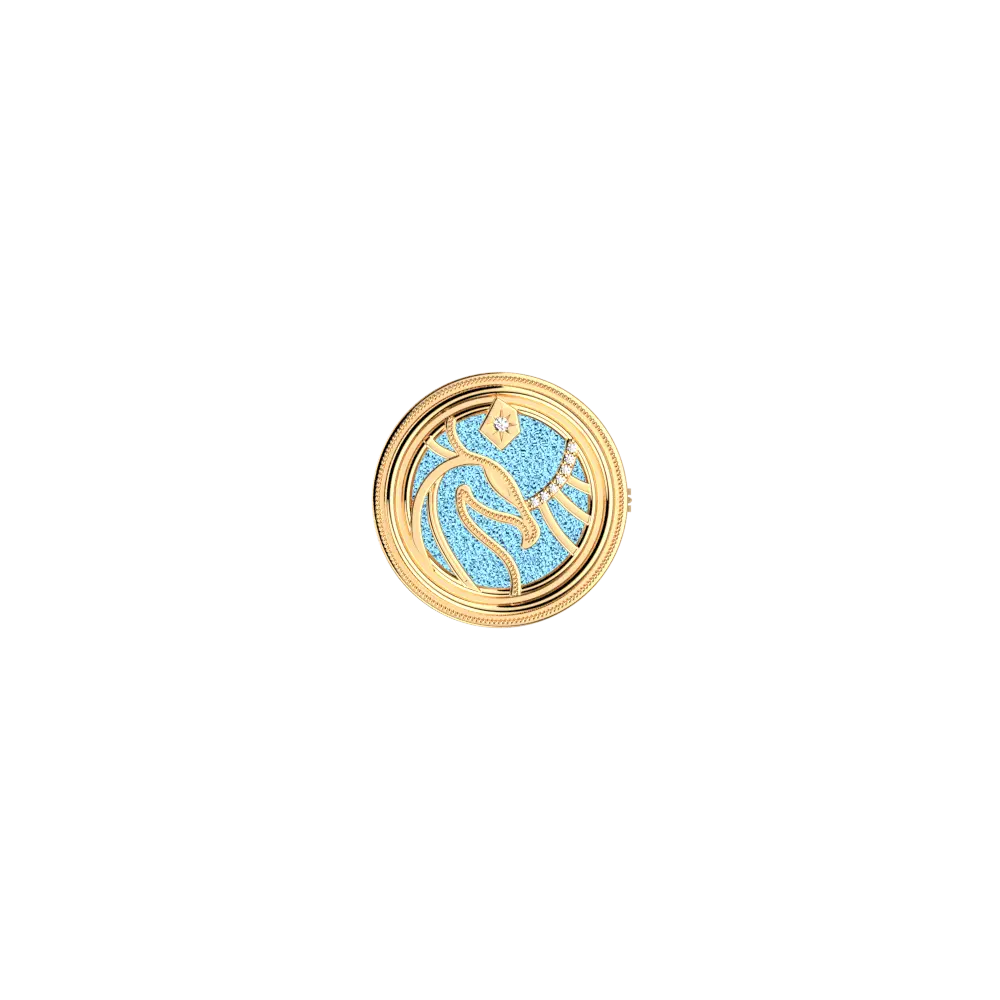 Broche Patronus Phoenix Harry Potter - Dorée