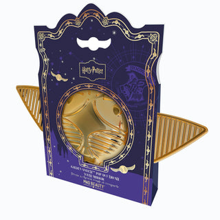 Brosse à Cheveux Vif d'Or Harry Potter avec Miroir -  La boutique Aux 2 Balais