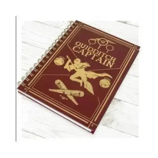 Cahier A5 - Capitaine de Quidditch -  La boutique Aux 2 Balais