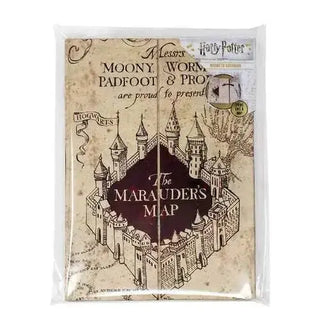 Cahier A5 - Carte du Maraudeur -  La boutique Aux 2 Balais