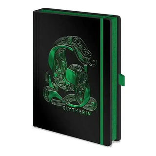 Cahier A5 Premium Serpentard -  La boutique Aux 2 Balais