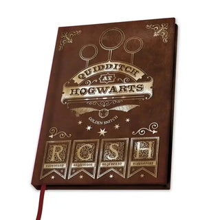Cahier A5 - Quidditch à Poudlard -  La boutique Aux 2 Balais