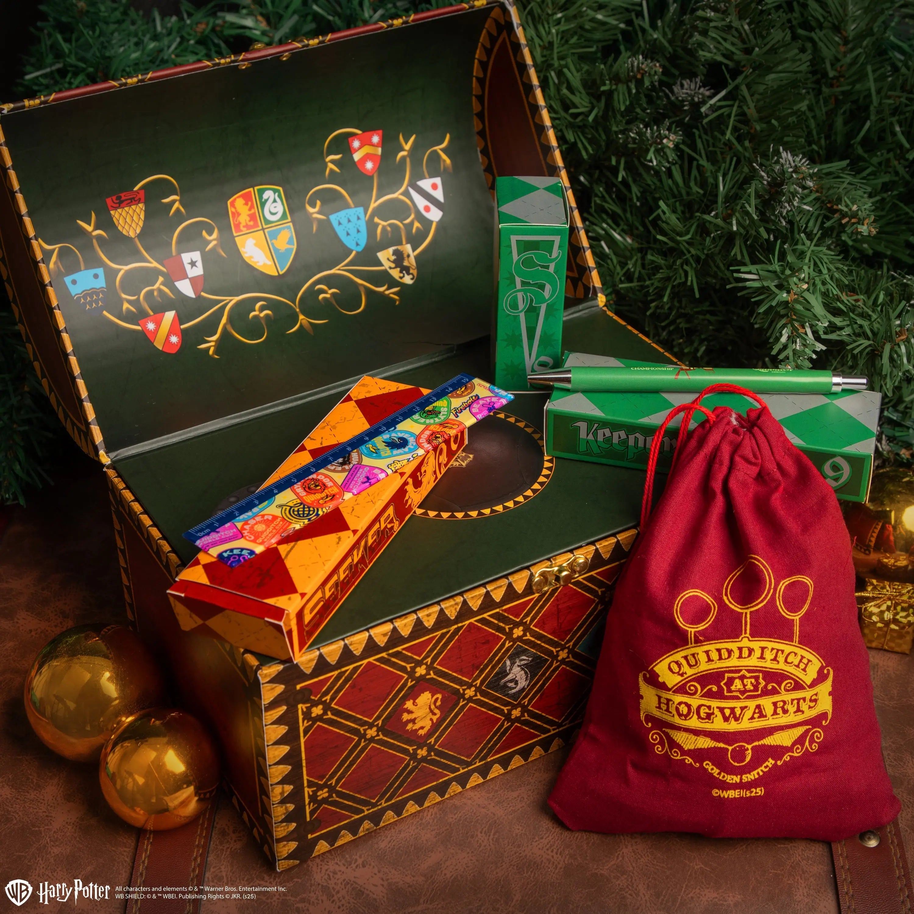 Calendrier de l’Avent Deluxe Harry Potter Quidditch 2025 -  La boutique Aux 2 Balais