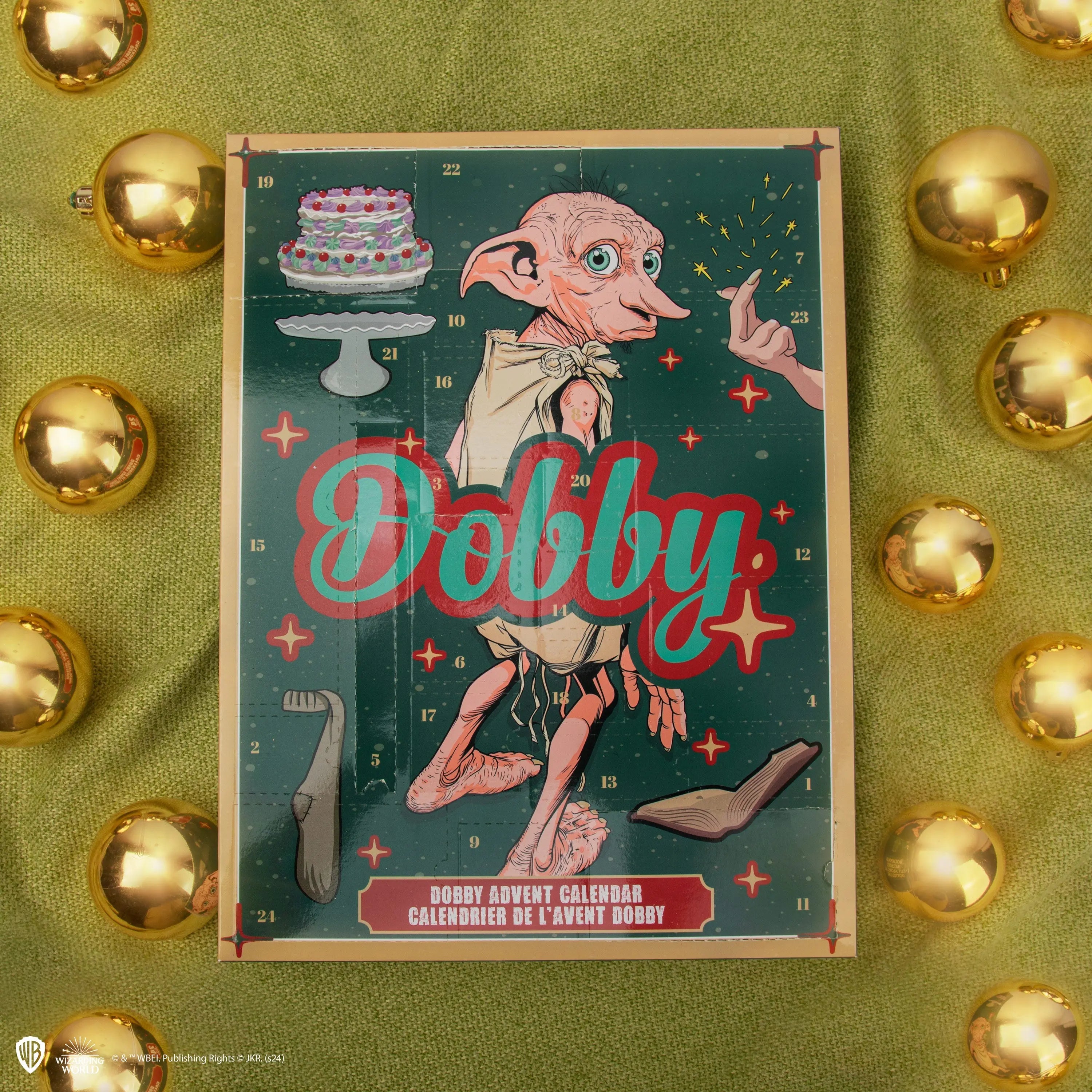 Calendrier de l’avent 2024 Dobby - Harry Potter -  La boutique Aux 2 Balais