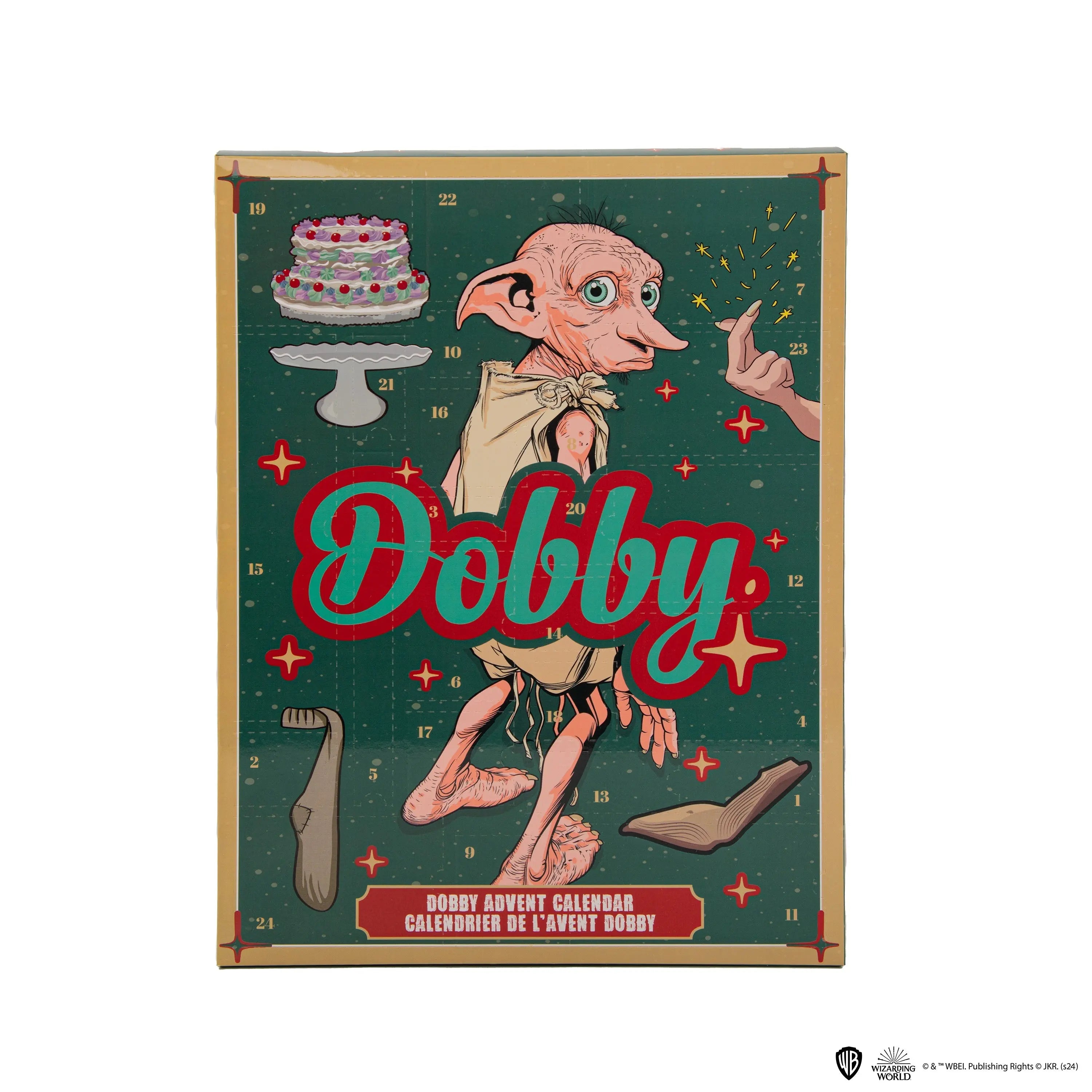 Calendrier de l’avent 2024 Dobby - Harry Potter -  La boutique Aux 2 Balais