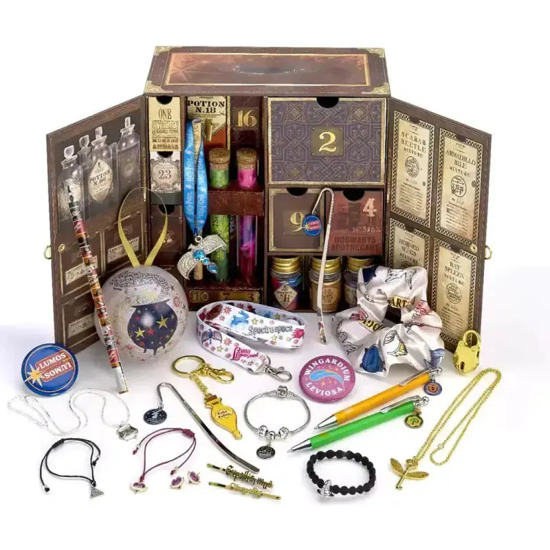 Calendrier de l'avent Harry Potter Bijoux et Potions -  La boutique Aux 2 Balais