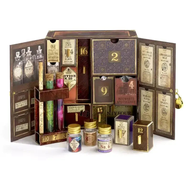 Calendrier de l'avent Harry Potter Bijoux et Potions -  La boutique Aux 2 Balais