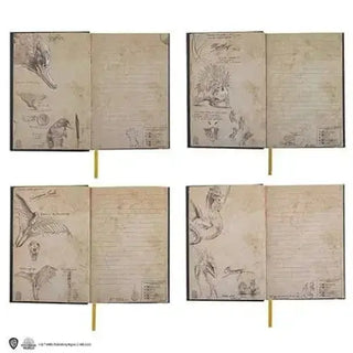 Carnet Animaux Fantastiques avec Marque-page -  La boutique Aux 2 Balais