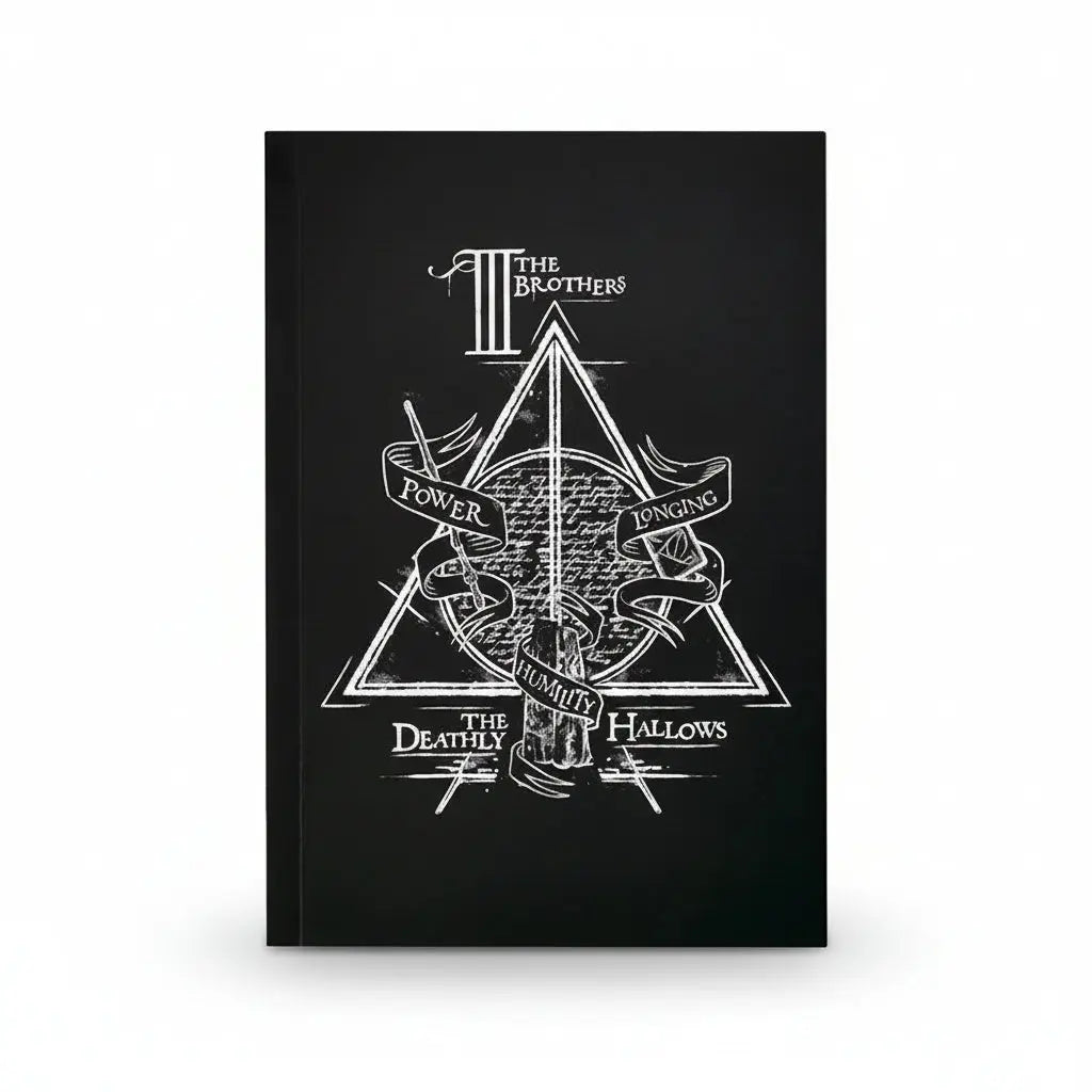 Carnet Harry Potter Les Reliques de la Mort - Conte des Trois Frères A5 -  La boutique Aux 2 Balais