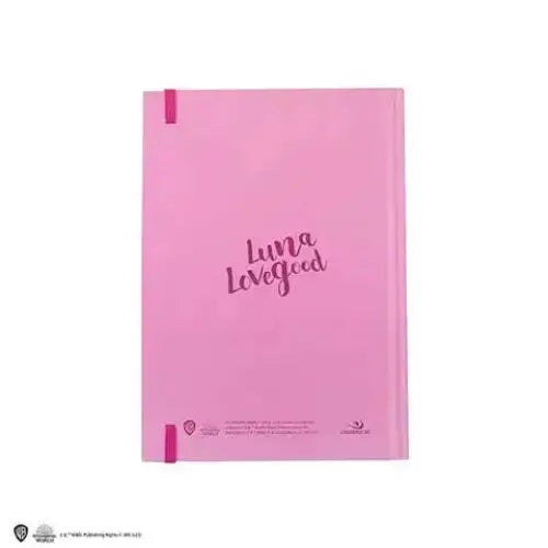 Carnet Luna avec Marque-page -  La boutique Aux 2 Balais