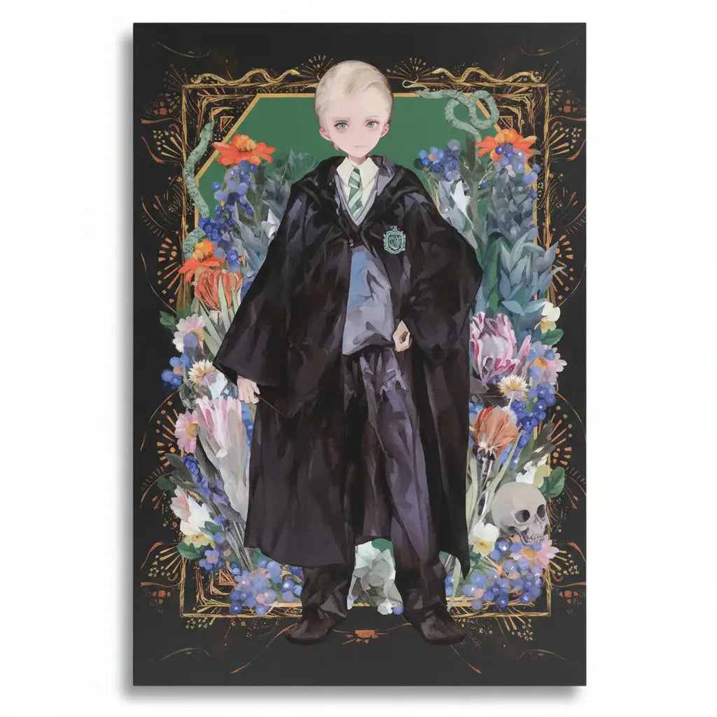 Carnet de Notes Harry Potter Drago Malefoy Portrait - Journal Souple A5 -  La boutique Aux 2 Balais