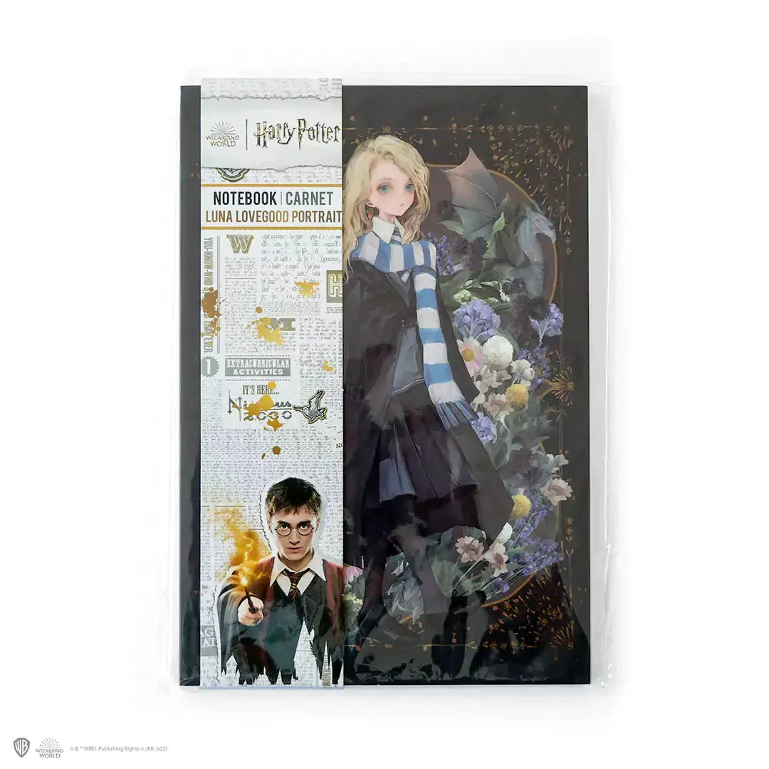 Carnet de Notes Harry Potter Luna Lovegood Portrait -  La boutique Aux 2 Balais