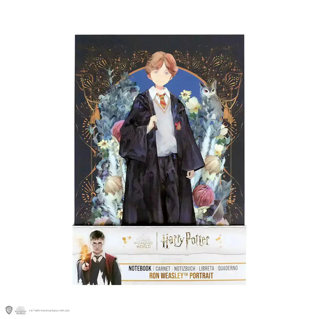 Carnet de Notes Harry Potter Ron Weasley Portrait - Journal Souple A5 -  La boutique Aux 2 Balais