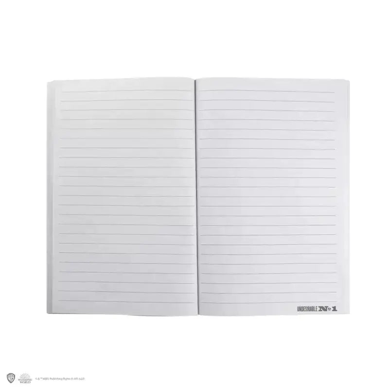 Carnet souple Harry Undesirable N°1 -  La boutique Aux 2 Balais